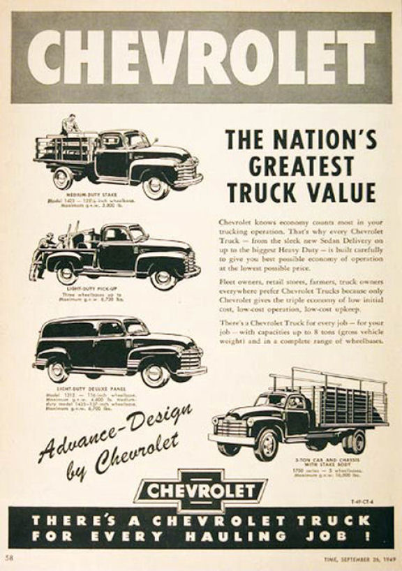 1949 Chevrolet Truck 1